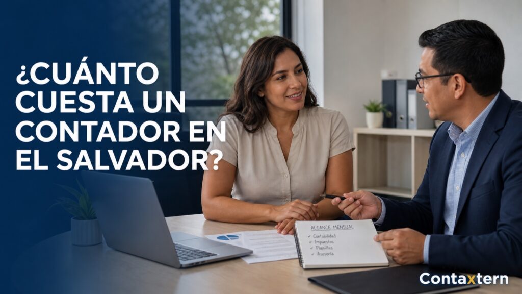Cuánto cuesta un contador en El Salvador durante una explicación de servicios mensuales