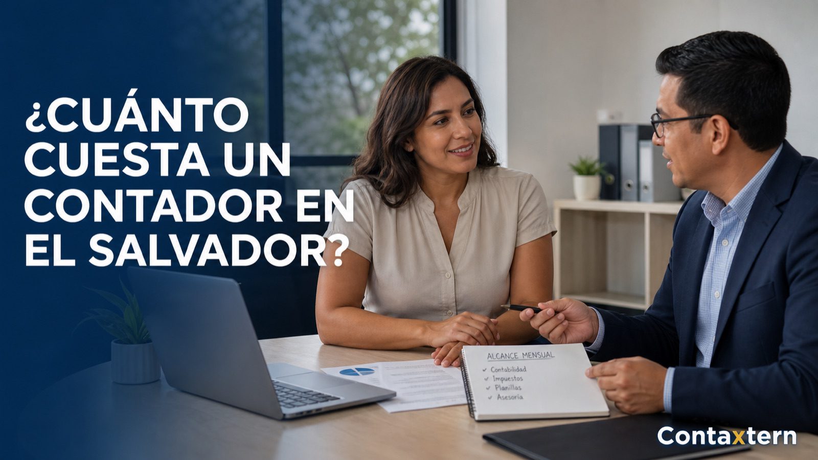 Cuánto cuesta un contador en El Salvador durante una explicación de servicios mensuales