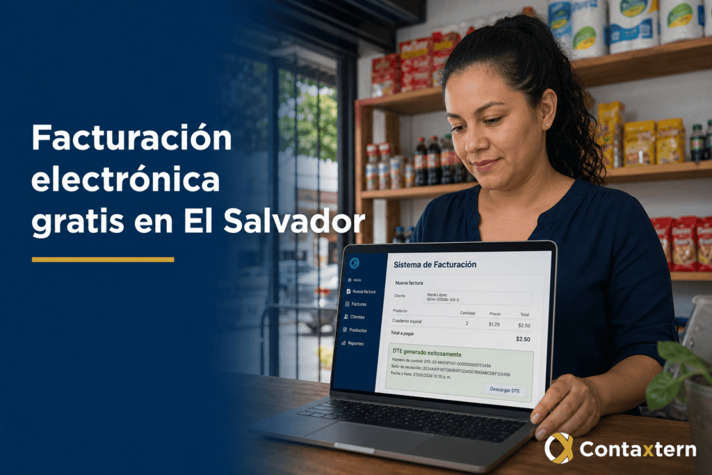 facturación electrónica gratis en El Salvador