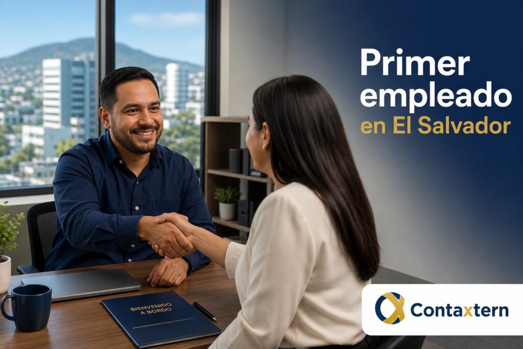 Primer empleado en El Salvador
