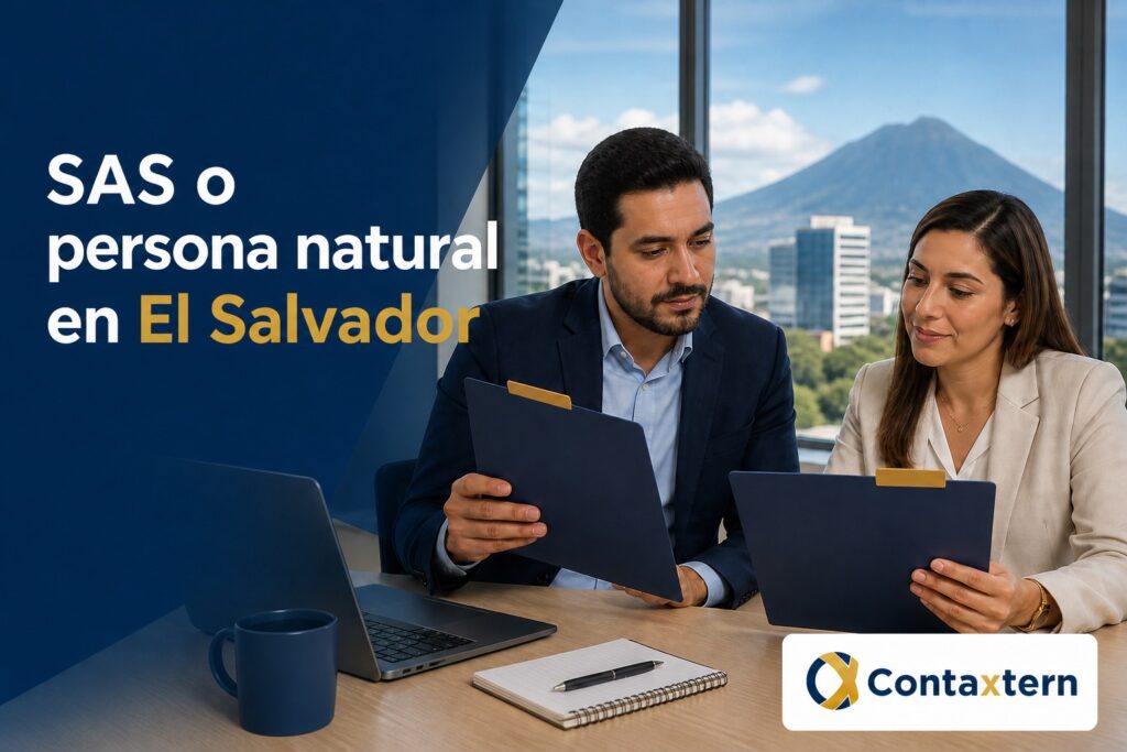 SAS o persona natural en El Salvador